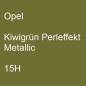 Preview: Opel, Kiwigrün Perleffekt Metallic, 15H.